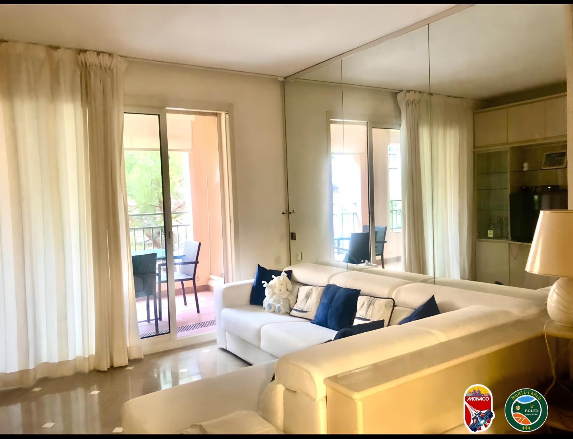 Monaco, Elegant & Quiet Renovated Apartment, In Fontvieille District, With Terrace & Pool, 15Min Walk To F1 Grand Prix Zewnętrze zdjęcie